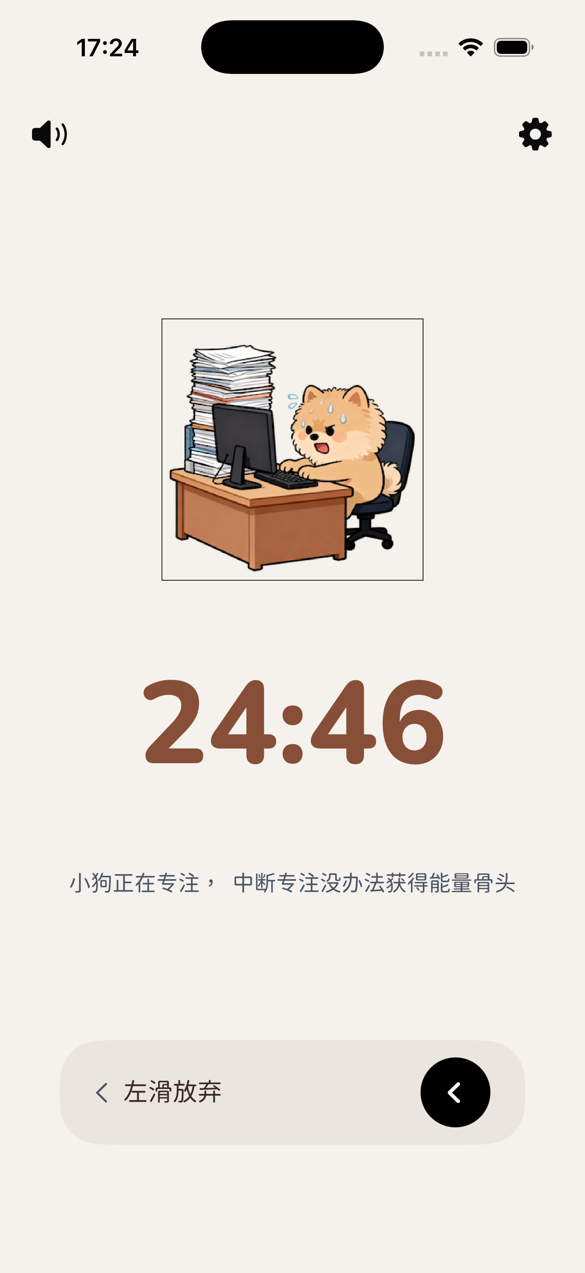 PuppyFocus focus screen